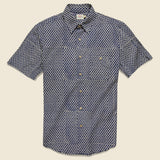 Coast Shirt - Fishscale Batik - Faherty - STAG Provisions - Tops - S/S Woven - Other Pattern