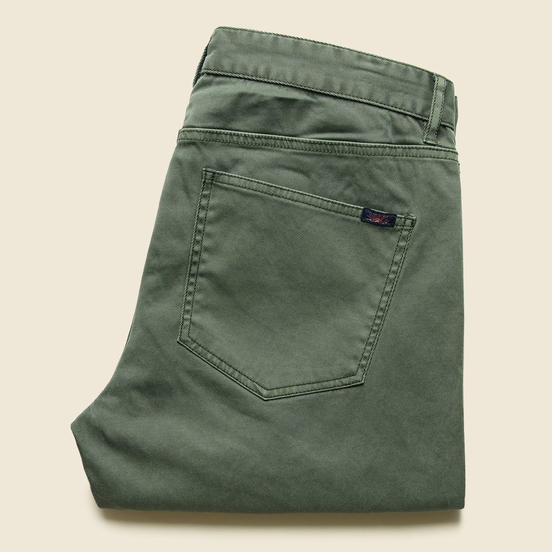 Comfort Twill Jean - Hunter Green - Faherty - STAG Provisions - Pants - Twill