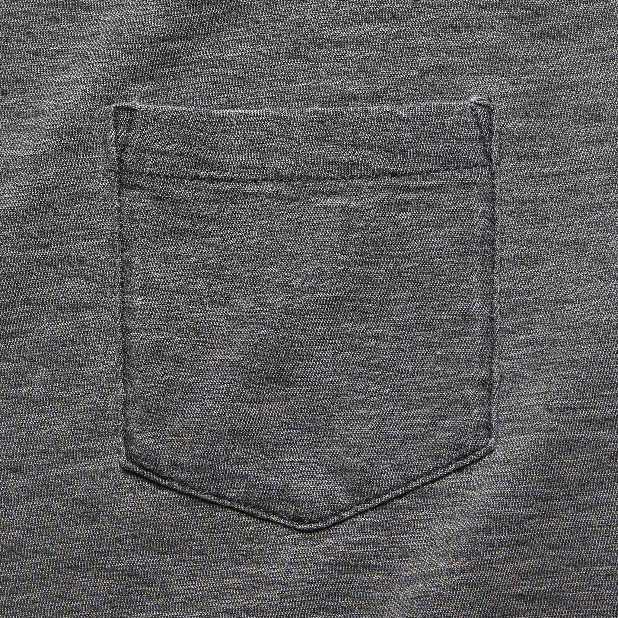 Garment Dye Pocket Tee - Black Wash - Faherty - STAG Provisions - Tops - S/S Tee