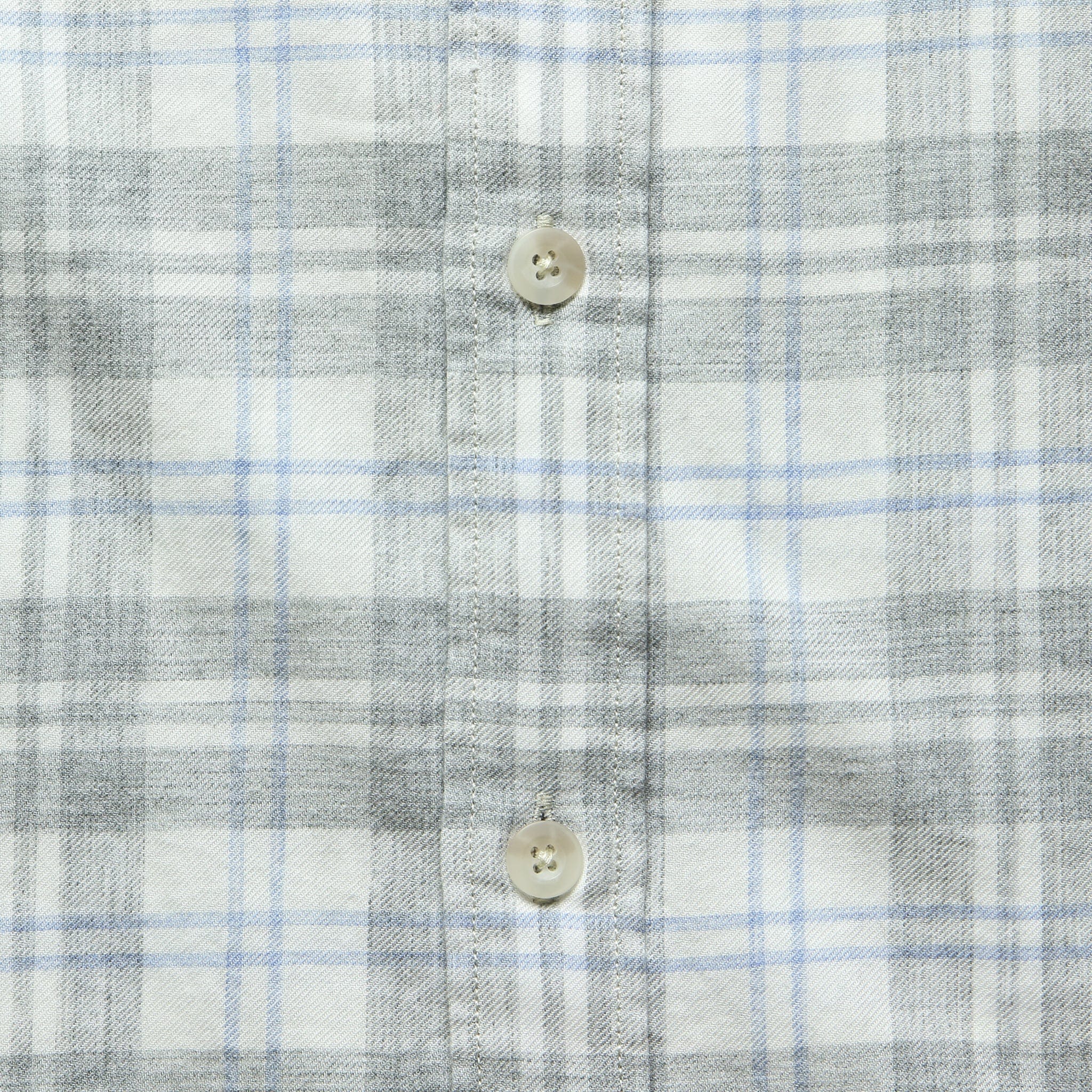 
                          Signature Washed Twill Shirt - Grey/Cream - Faherty - STAG Provisions - Tops - L/S Woven - Plaid
                        