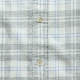 Signature Washed Twill Shirt - Grey/Cream - Faherty - STAG Provisions - Tops - L/S Woven - Plaid