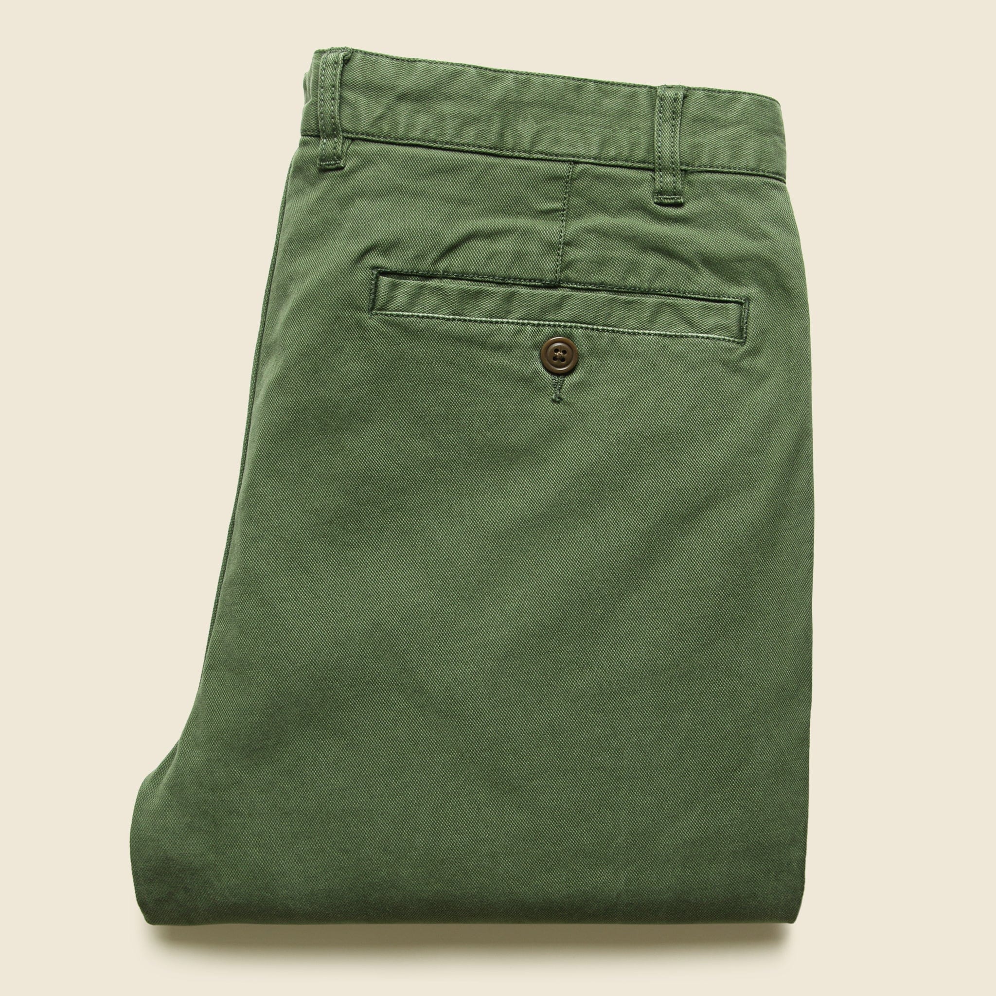 
                          Stretch Canvas Trouser - Hunter Green - Faherty - STAG Provisions - Pants - Twill
                        