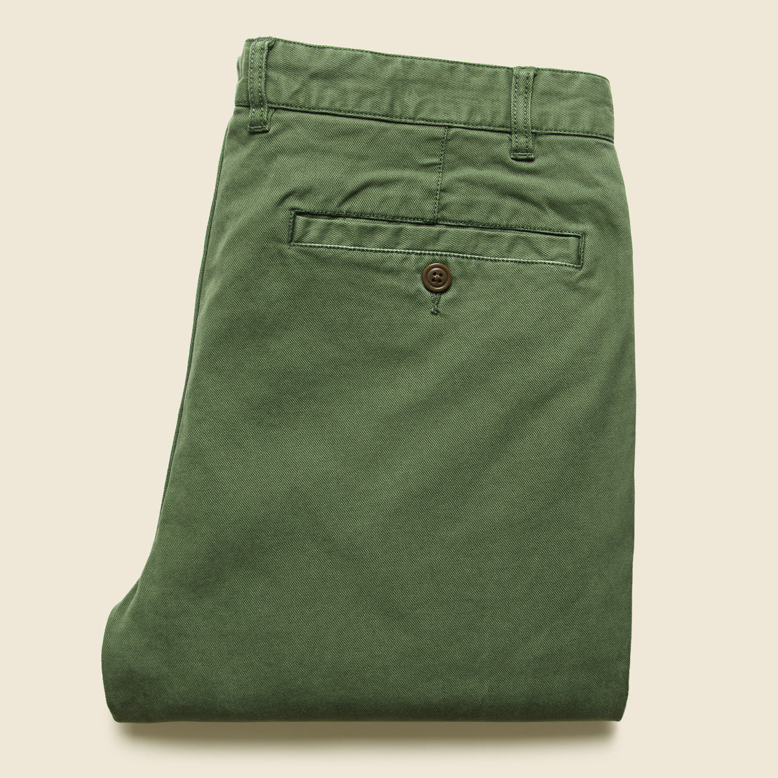 Stretch Canvas Trouser - Hunter Green - Faherty - STAG Provisions - Pants - Twill