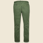 Stretch Canvas Trouser - Hunter Green - Faherty - STAG Provisions - Pants - Twill
