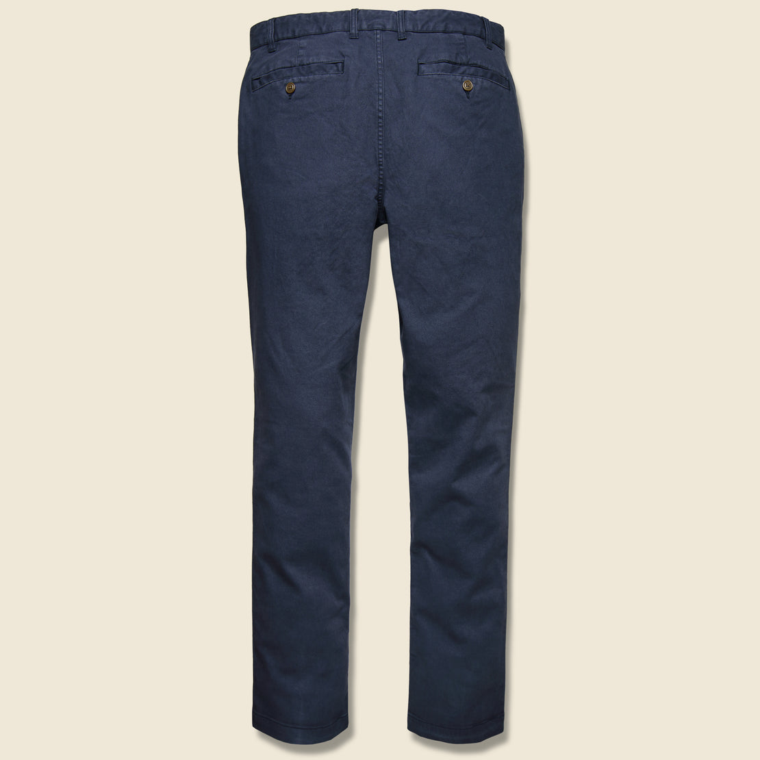 Stretch Canvas Trouser - Navy
