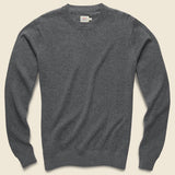 Sconset Crew Sweater - Ash - Faherty - STAG Provisions - Tops - Sweater