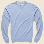 Sconset Crew Sweater - Blue Sky Heather - Faherty - STAG Provisions - Tops - Sweater