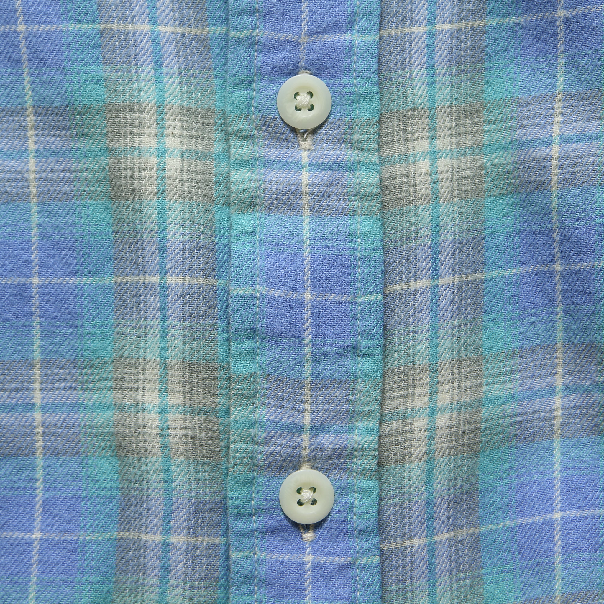 
                          Organic Cotton Field Shirt - Green Blue Plaid - Faherty - STAG Provisions - Tops - L/S Woven - Plaid
                        