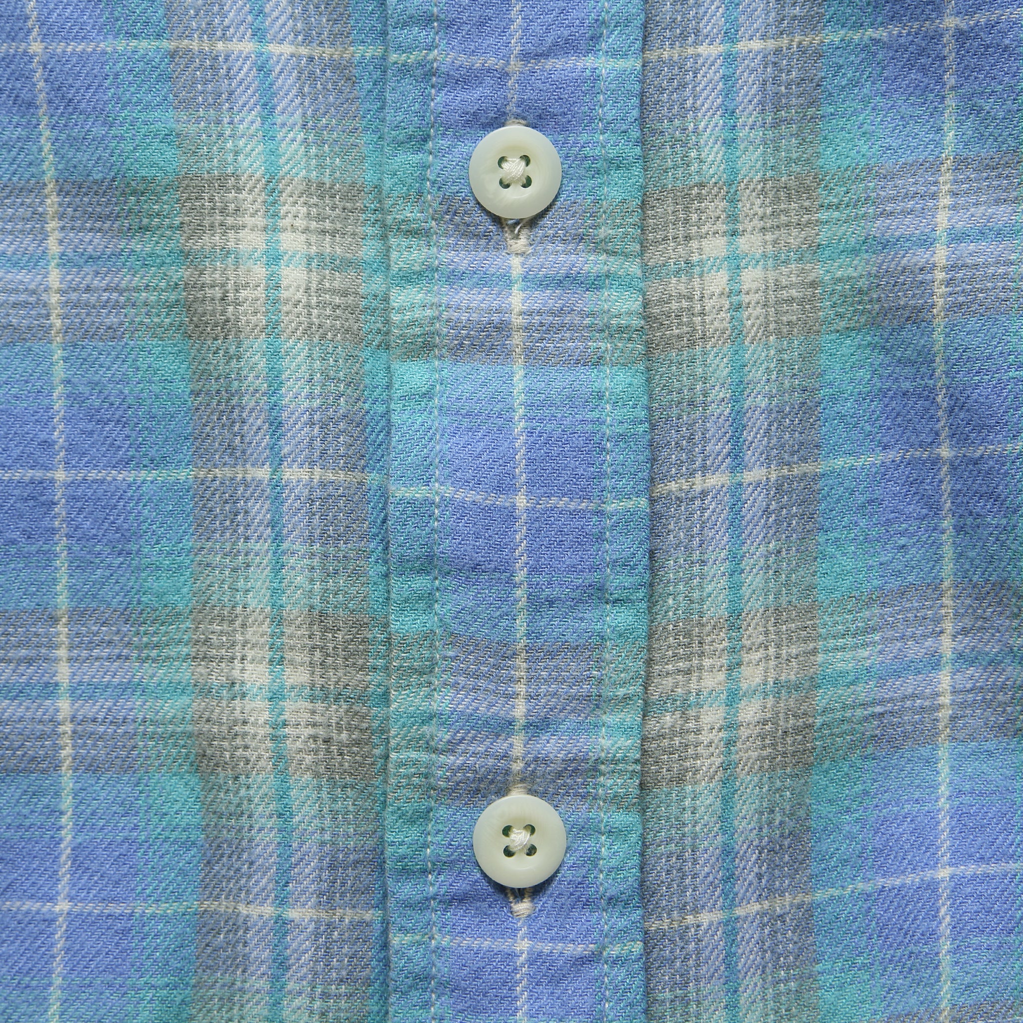 Organic Cotton Field Shirt - Green Blue Plaid - Faherty - STAG Provisions - Tops - L/S Woven - Plaid
