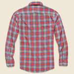 Organic Cotton Field Shirt - Red Blue Plaid - Faherty - STAG Provisions - Tops - L/S Woven - Plaid