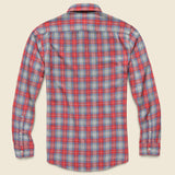 Organic Cotton Field Shirt - Red Blue Plaid - Faherty - STAG Provisions - Tops - L/S Woven - Plaid