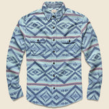 Belmar Workshirt - Navajo Sunbeam - Faherty - STAG Provisions - Tops - L/S Woven - Other Pattern