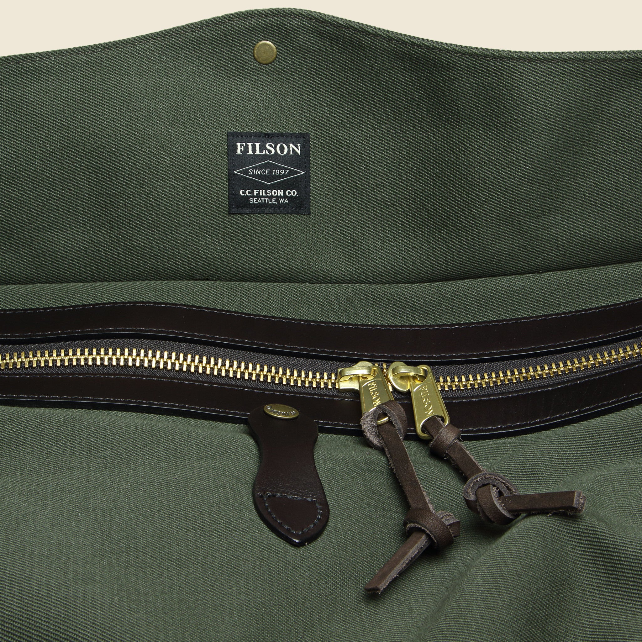 Large Duffle Bag - Otter Green - Filson - STAG Provisions - Accessories - Bags / Luggage