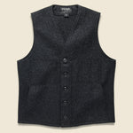 Mackinaw Wool Vest - Charcoal - Filson - STAG Provisions - Outerwear - Vest