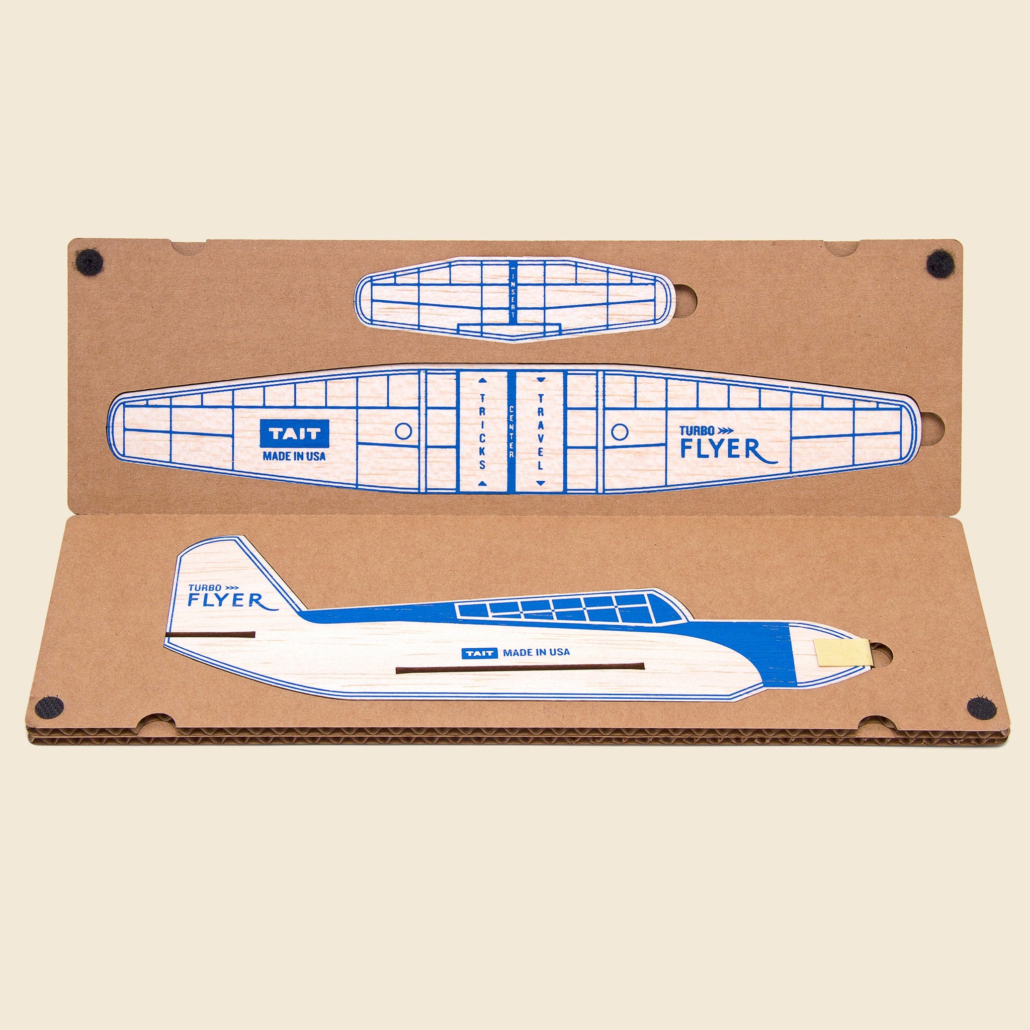 
                          Turbo Flyer Balsa Airplane Kit - Blue - Home - STAG Provisions - Home - Art &amp; Accessories - Decorative Object
                        