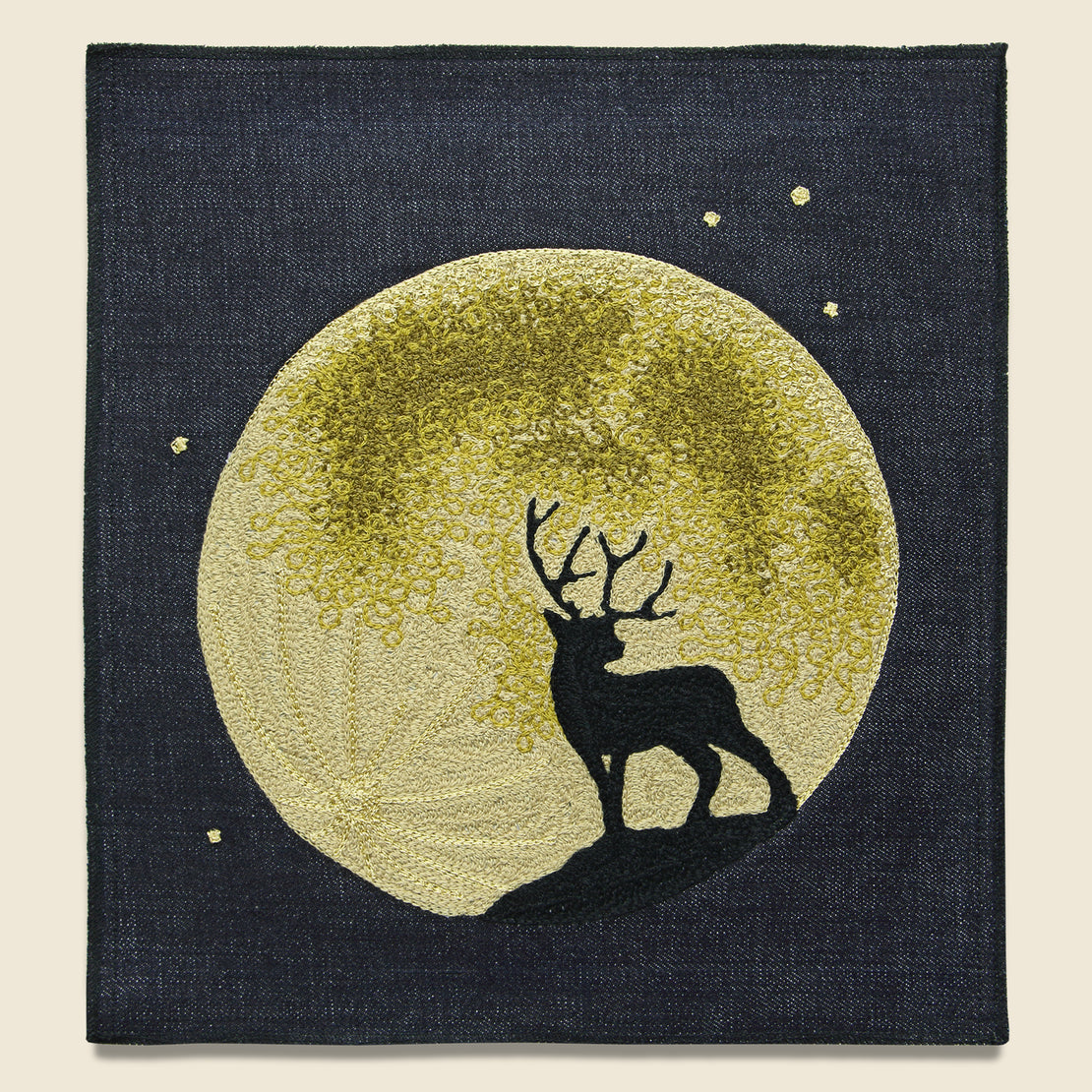 Fort Lonesome Large Direct Stitch Embroidery - Moon