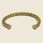 Twisted Cuff - Brass - Giles & Brother - STAG Provisions - Accessories - Cuffs