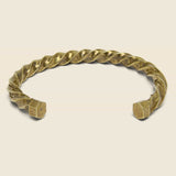 Twisted Cuff - Brass - Giles & Brother - STAG Provisions - Accessories - Cuffs