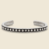 Beaded Cuff - Silver Oxide - Giles & Brother - STAG Provisions - Accessories - Cuffs