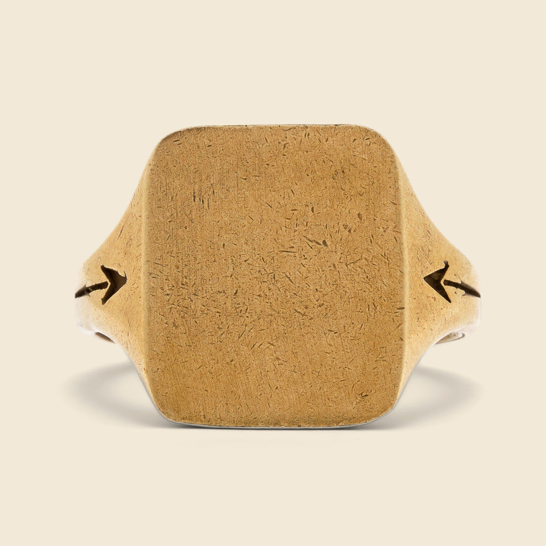 The Rectangle Signet Ring - Brass - Giles & Brother - STAG Provisions - Accessories - Rings