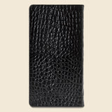 2021 Embossed Leather Pocket Datebook - Black Crocodile - Paper Goods - STAG Provisions - Gift - Stationery
