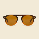 Harding 47mm - Matte Dark Caramel Gradient/Pure Brown - Garrett Leight - STAG Provisions - Accessories - Eyewear