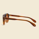 Harding 47mm - Matte Dark Caramel Gradient/Pure Brown - Garrett Leight - STAG Provisions - Accessories - Eyewear