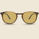 Kinney 47mm - Matte Brandy Tortoise/Brown Polarized - Garrett Leight - STAG Provisions - Accessories - Eyewear