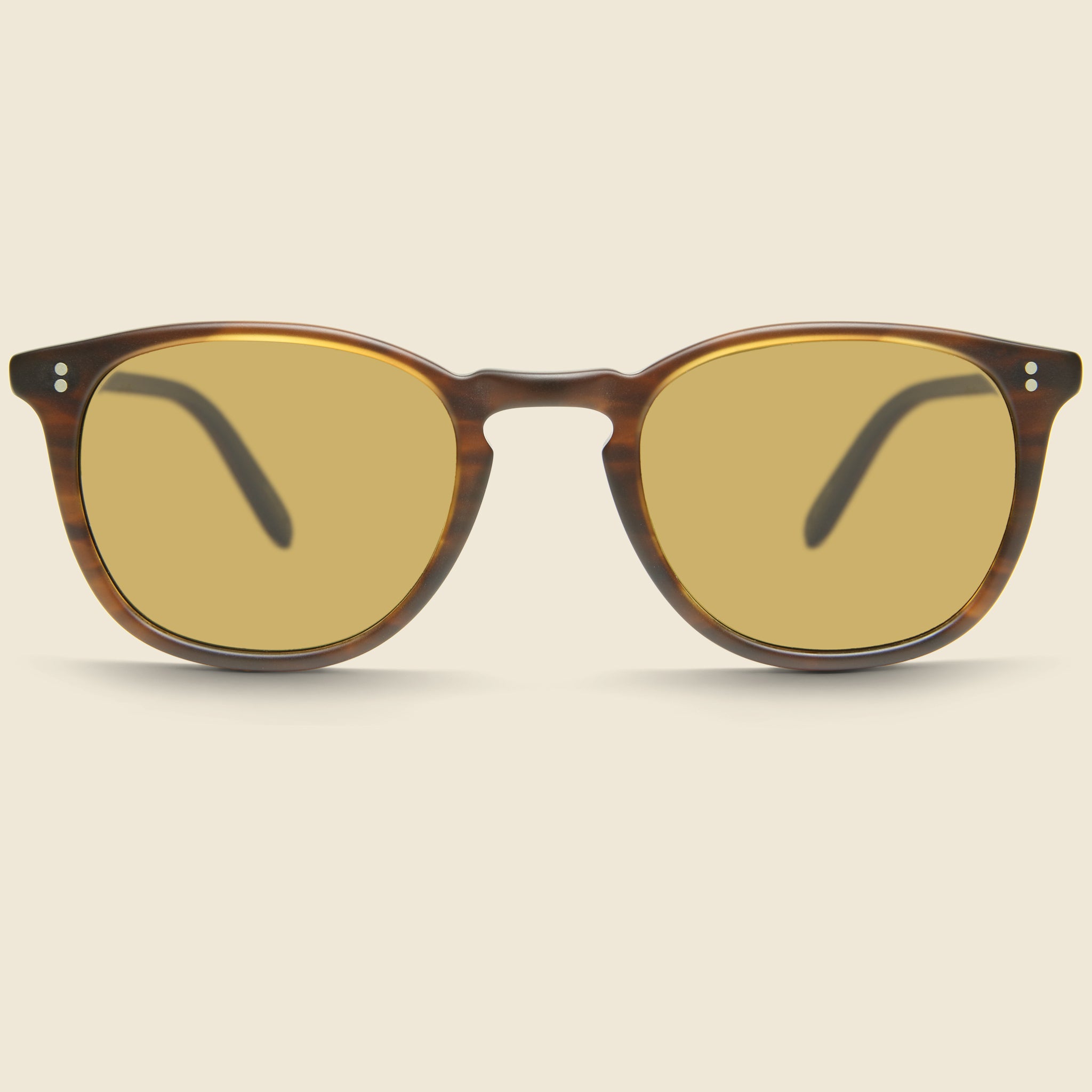 Kinney 47mm - Matte Brandy Tortoise/Brown Polarized - Garrett Leight - STAG Provisions - Accessories - Eyewear