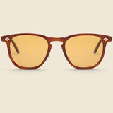 Brooks 47 II - Vintage Burnt Tortoise/Pure Maple - Garrett Leight - STAG Provisions - Accessories - Eyewear