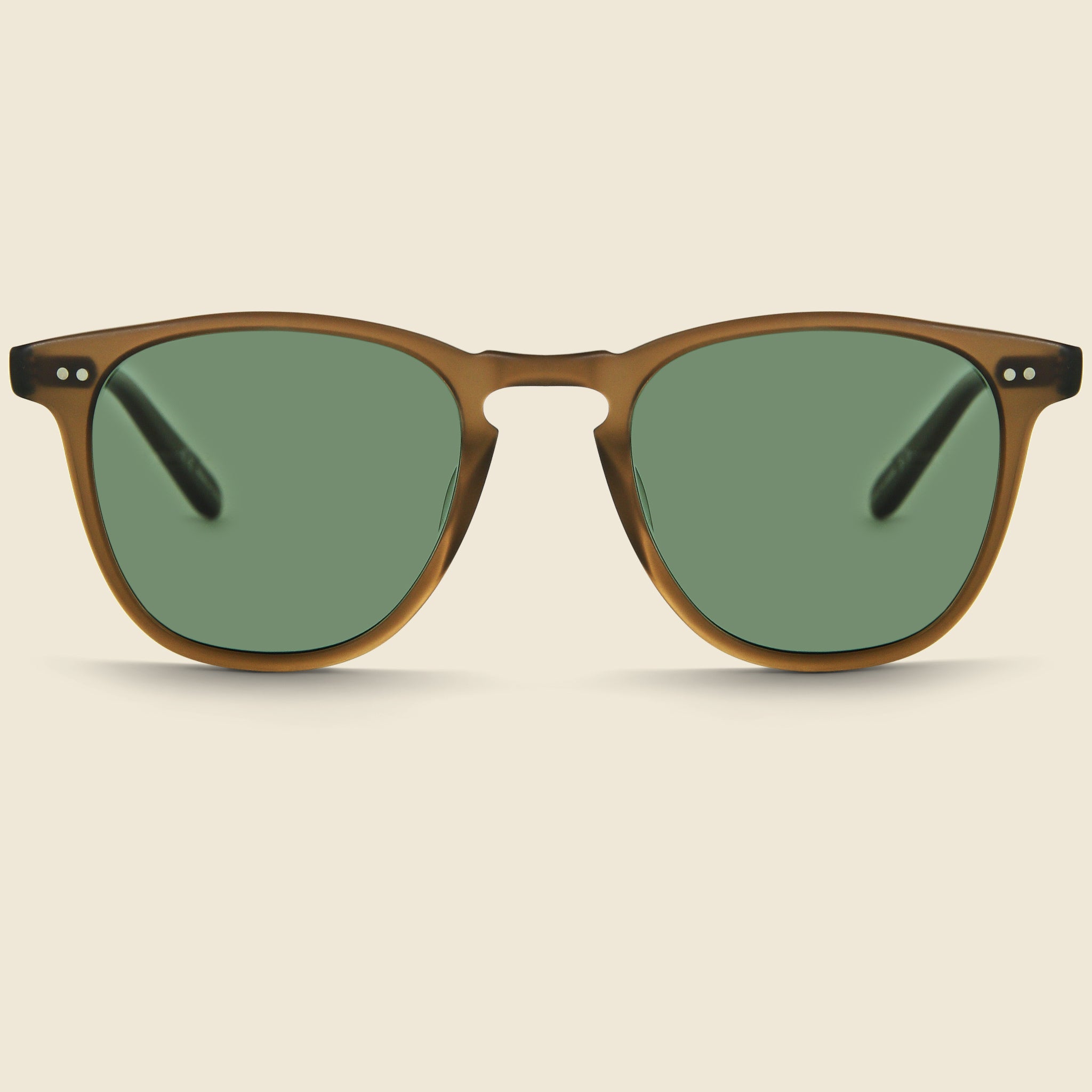 
                          Brooks 47mm - Matte Espresso/G15 Polarized - Garrett Leight - STAG Provisions - Accessories - Eyewear
                        