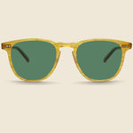 Brooks 47mm - Butterscotch/Green Polarized - Garrett Leight - STAG Provisions - Accessories - Eyewear