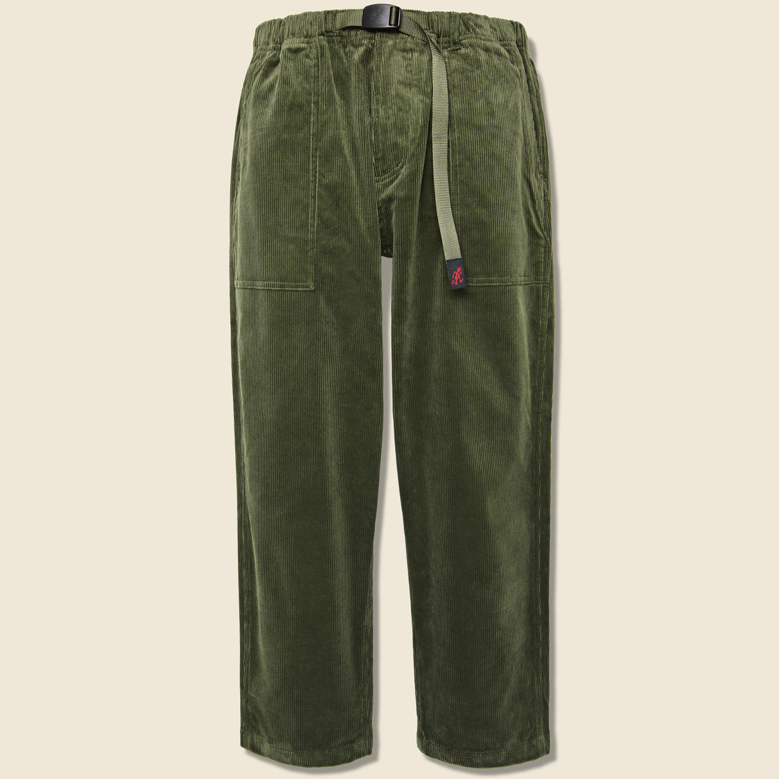 Gramicci Loose Tapered Corduroy Pants - Olive