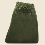 Loose Tapered Corduroy Pants - Olive - Gramicci - STAG Provisions - Pants - Corduroy