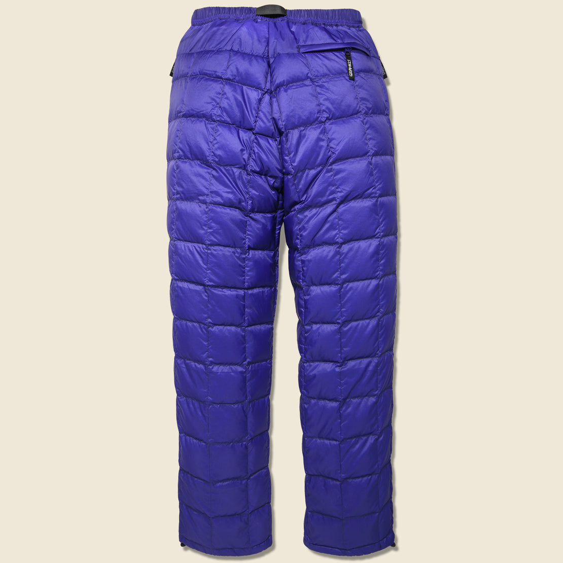 Taion Down Quilted Pants - Purple
