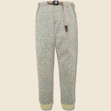 Bonding Knit Fleece Rib Pants - Oatmeal - Gramicci - STAG Provisions - Pants - Lounge