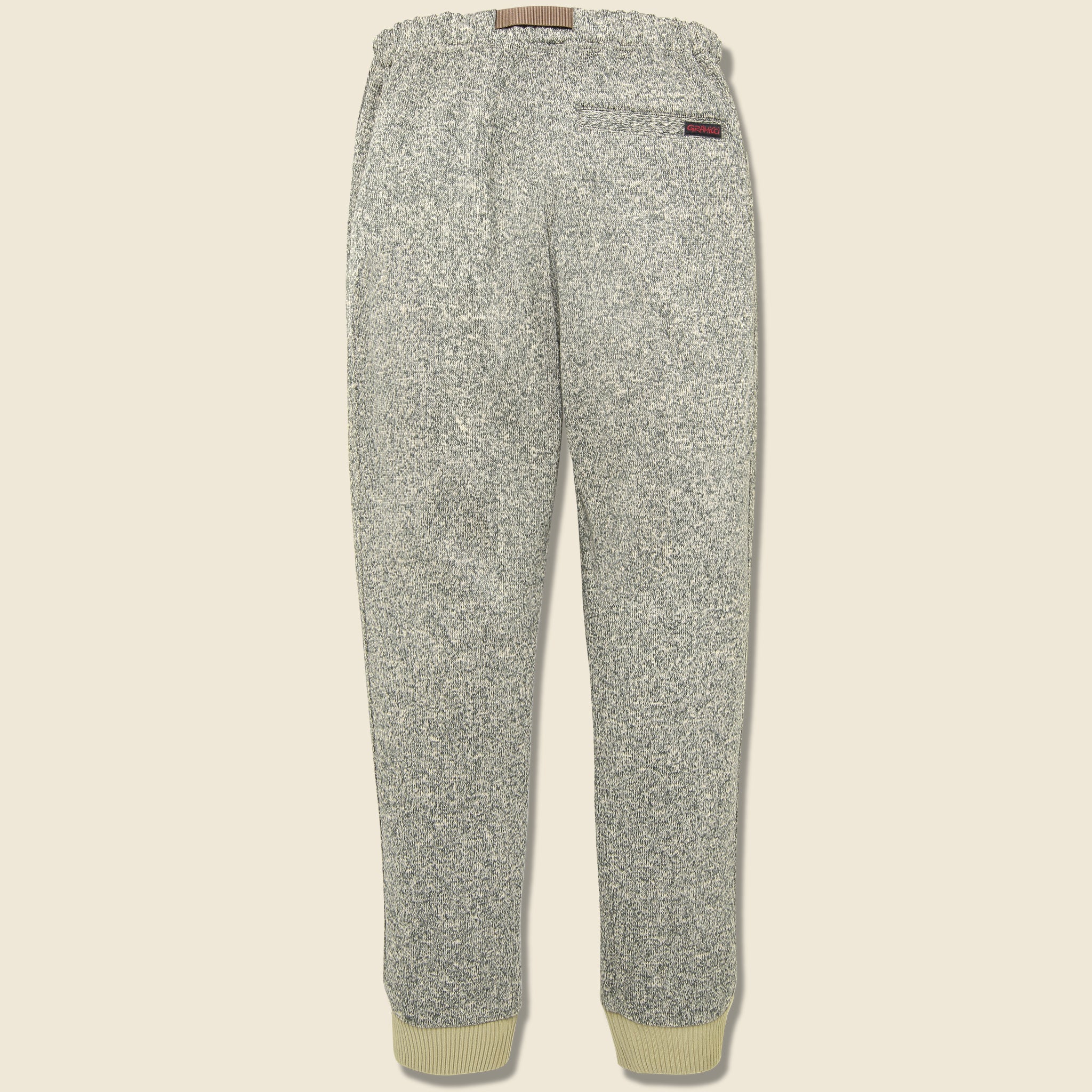 Bonding Knit Fleece Rib Pants - Oatmeal - Gramicci - STAG Provisions - Pants - Lounge