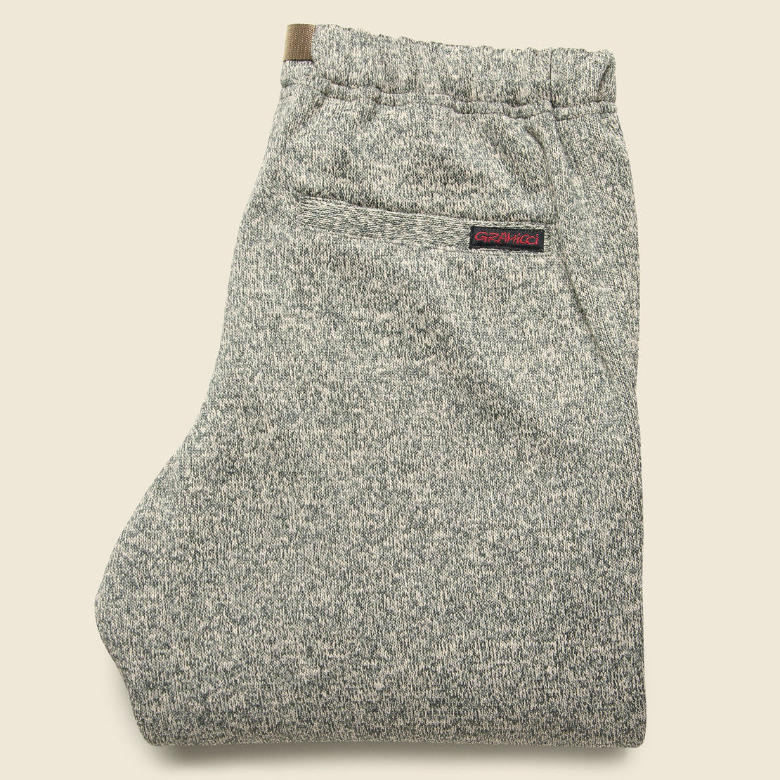 Bonding Knit Fleece Rib Pants - Oatmeal - Gramicci - STAG Provisions - Pants - Lounge