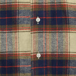 Slub Check Shirt - Tan Indigo - Gitman Vintage - STAG Provisions - Tops - L/S Woven - Plaid