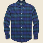 Slub Check Shirt - Blackwatch Indigo - Gitman Vintage - STAG Provisions - Tops - L/S Woven - Plaid
