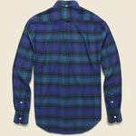 Slub Check Shirt - Blackwatch Indigo - Gitman Vintage - STAG Provisions - Tops - L/S Woven - Plaid