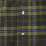 High-density Twill Shirt - Olive - Gitman Vintage - STAG Provisions - Tops - L/S Woven - Plaid