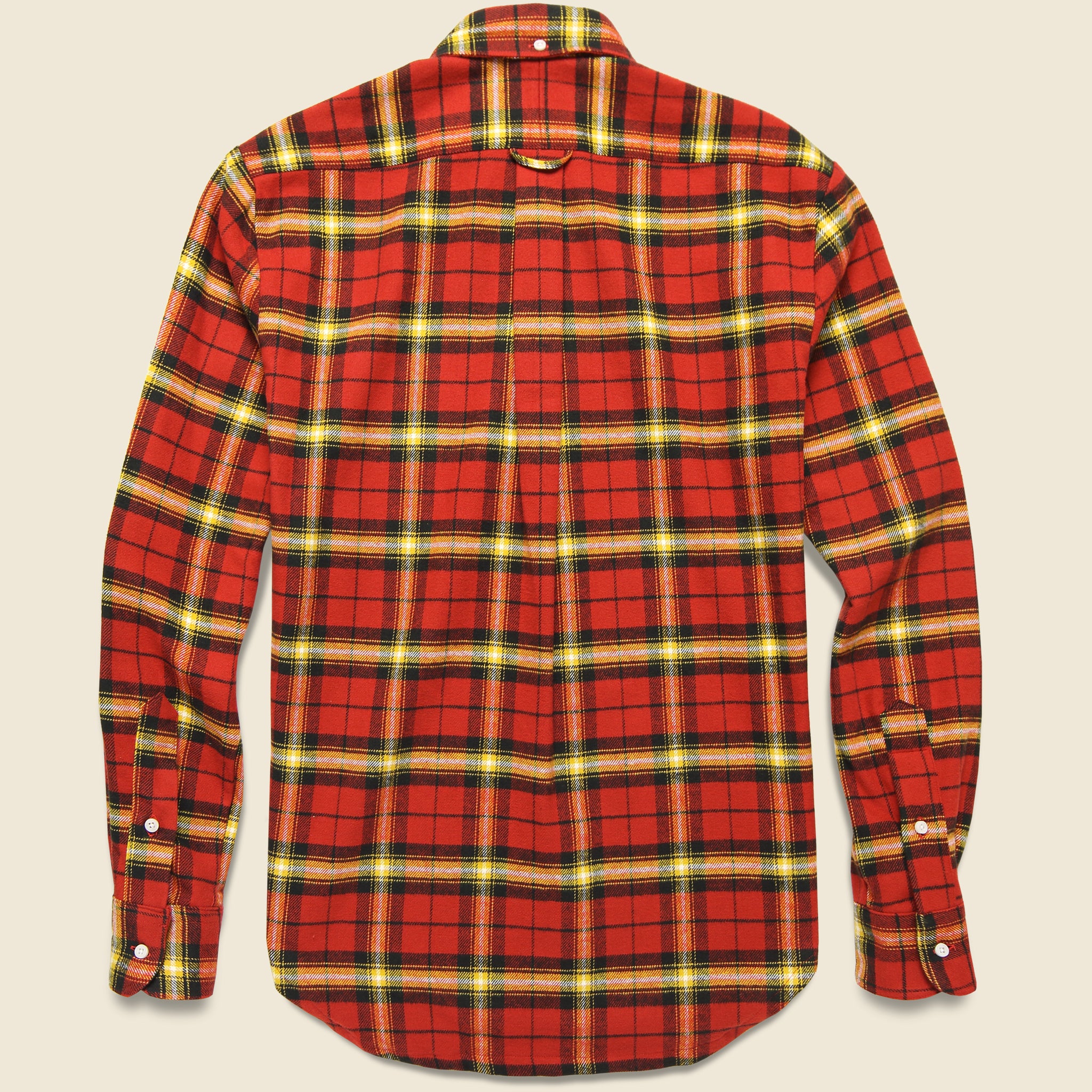 
                          High-density Twill Shirt - Red - Gitman Vintage - STAG Provisions - Tops - L/S Woven - Plaid
                        