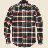 Country Plaid Shirt - Red - Gitman Vintage - STAG Provisions - Tops - L/S Woven - Plaid