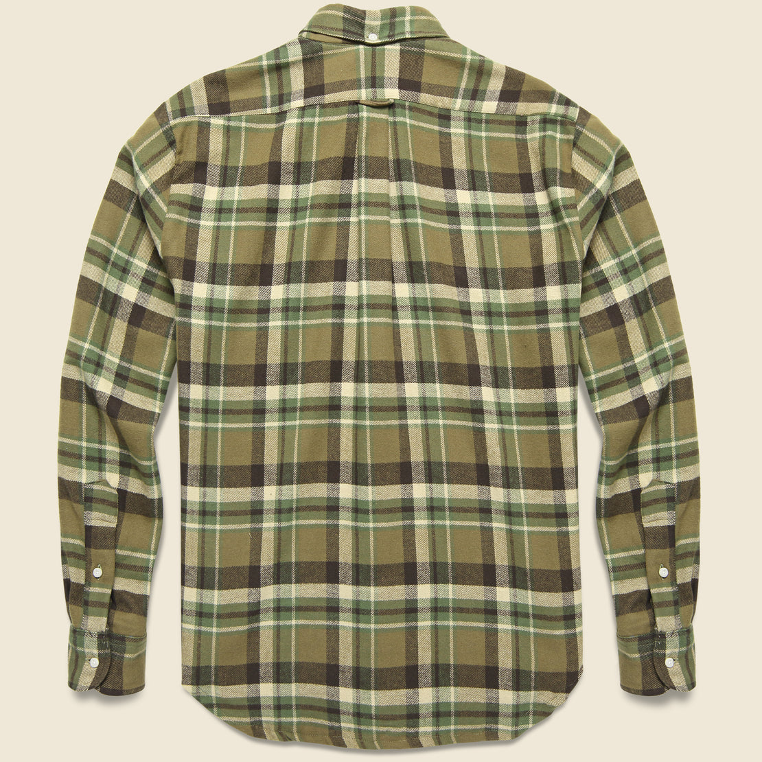 Country Plaid Shirt - Olive - Gitman Vintage - STAG Provisions - Tops - L/S Woven - Plaid