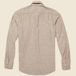 Hillwood Chambray Dobby Shirt - Mushroom - Grayers - STAG Provisions - Tops - L/S Woven - Other Pattern