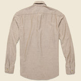 Hillwood Chambray Dobby Shirt - Mushroom - Grayers - STAG Provisions - Tops - L/S Woven - Other Pattern
