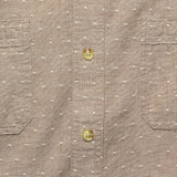 Hillwood Chambray Dobby Shirt - Mushroom - Grayers - STAG Provisions - Tops - L/S Woven - Other Pattern