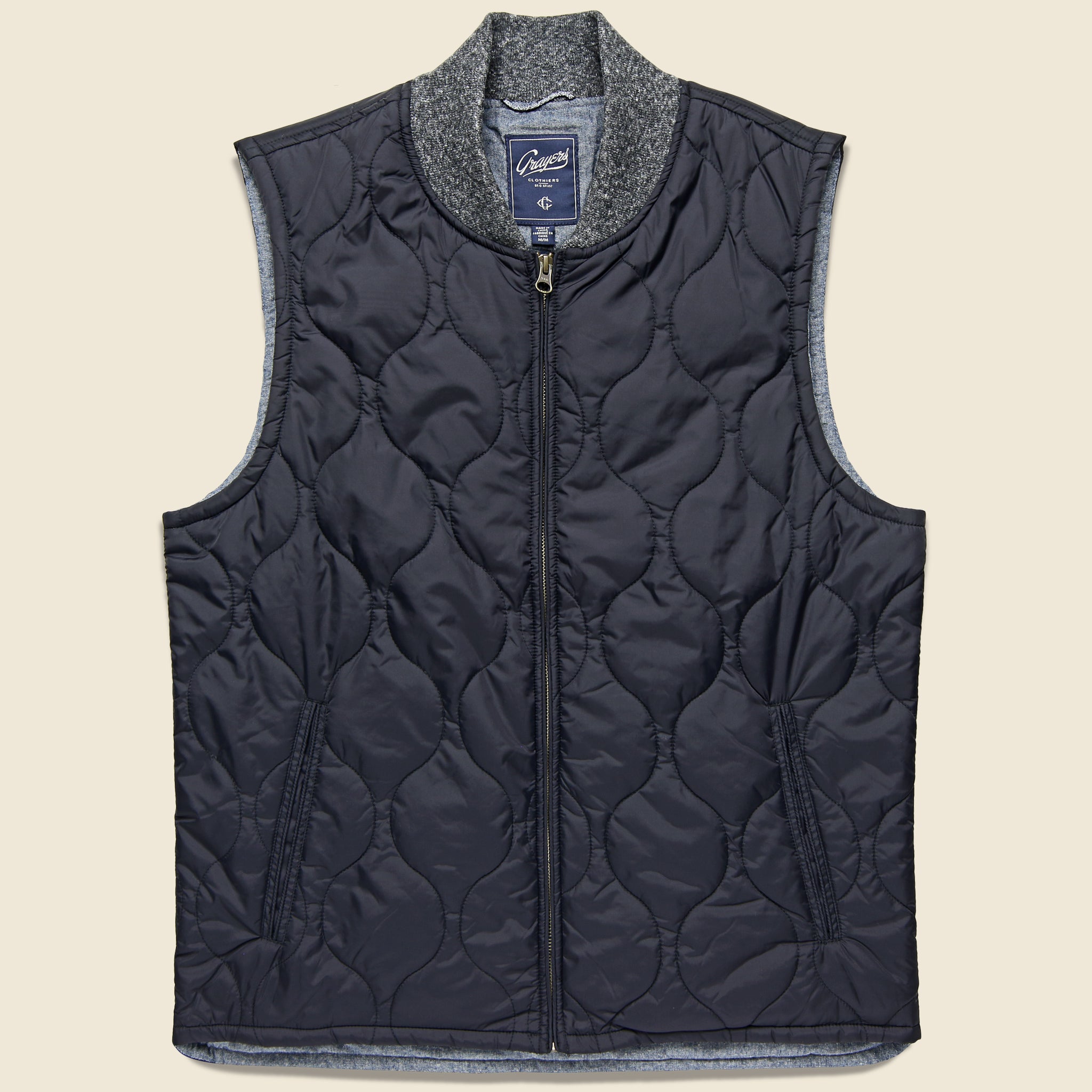 Mackay Quilted Vest - Black - Grayers - STAG Provisions - Outerwear - Vest