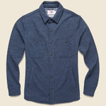Bayswater Fleece CPO Overshirt - Navy Heather - Grayers - STAG Provisions - Tops - L/S Woven - Overshirt